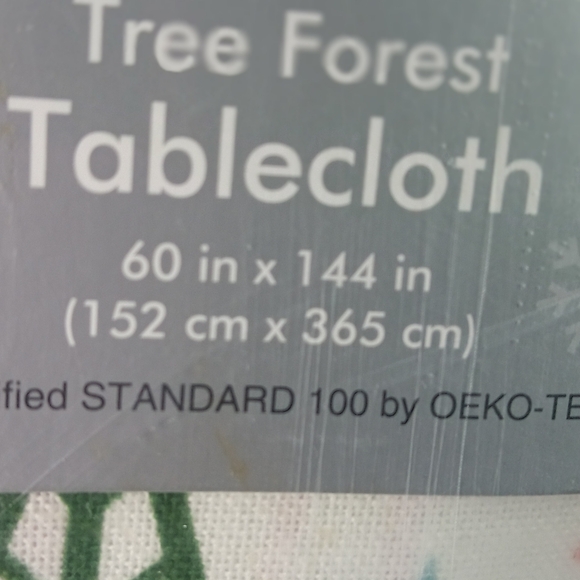 Fabric Christmas Table Cover - Picture 4 of 4